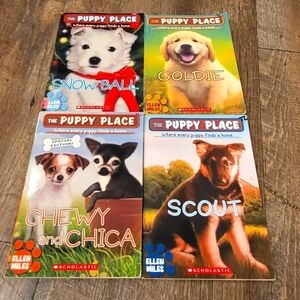 The Puppy Place Summer Reading Scholastics 4 book set - Reading level 2